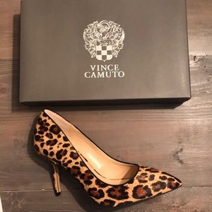 Vince Camuto Leopard heel